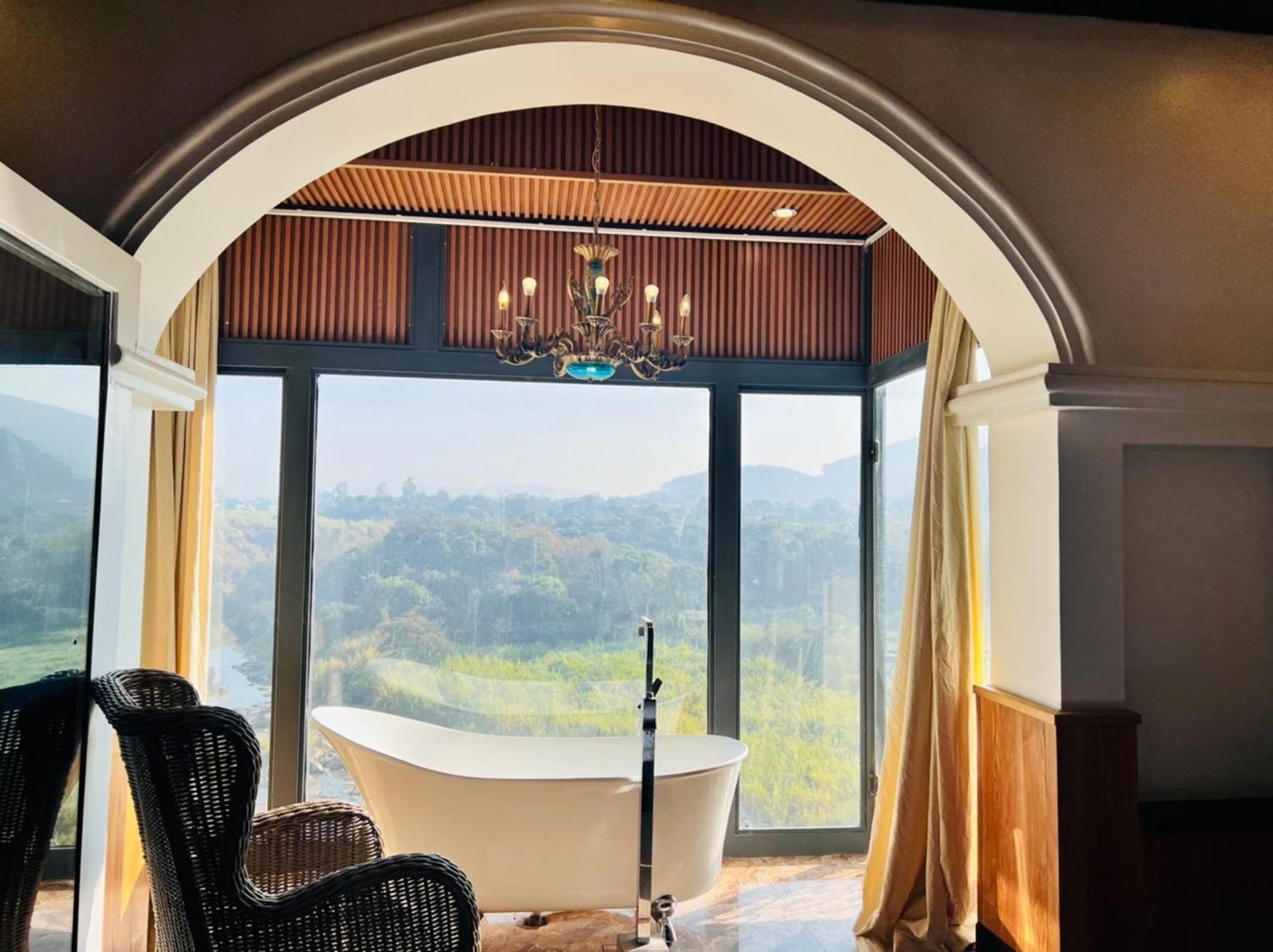 Homestay Thác Liên Khương Duc Trong Exterior foto